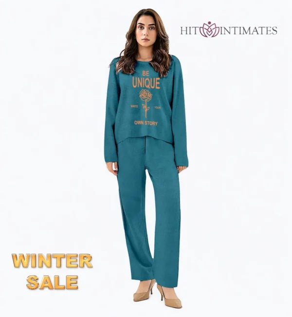 Cozy Fleece Top and Trousers Set