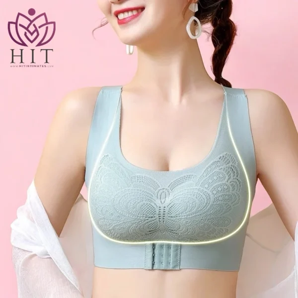 Front Closure Posture Perfect Push-Up Bralette