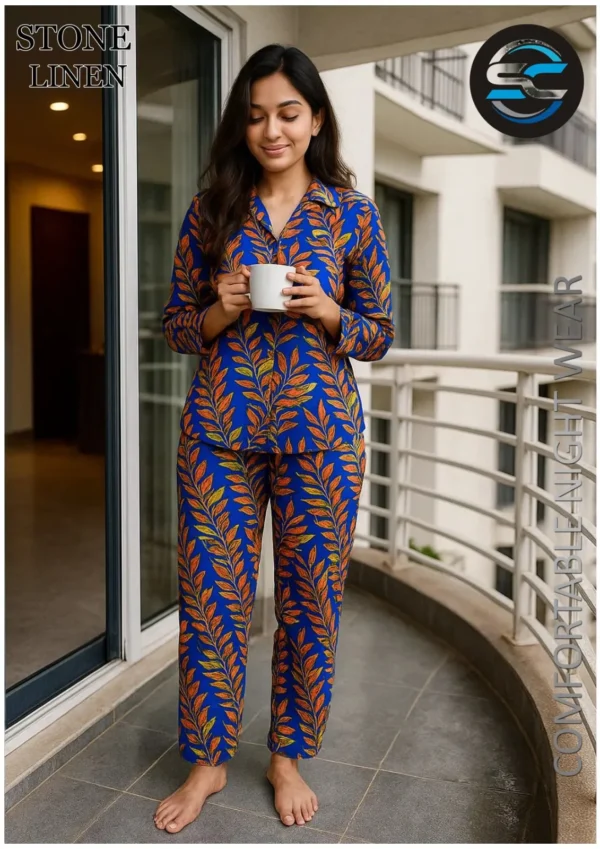 Women’s Printed Nightwear Set