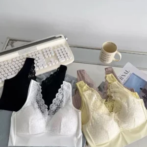 V-Neck Lace Bralette